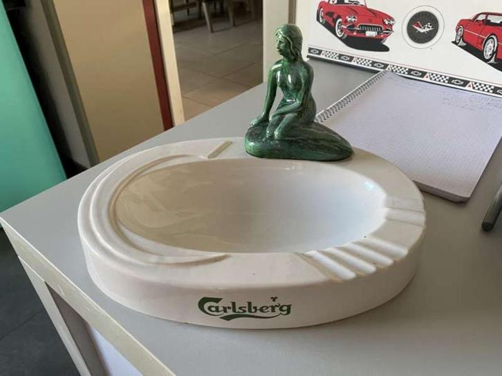 Carlsberg asbak, Verzamelen, Biermerken, Gebruikt, Overige typen, Ophalen