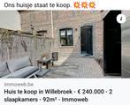 Huis te koop klein willebroek