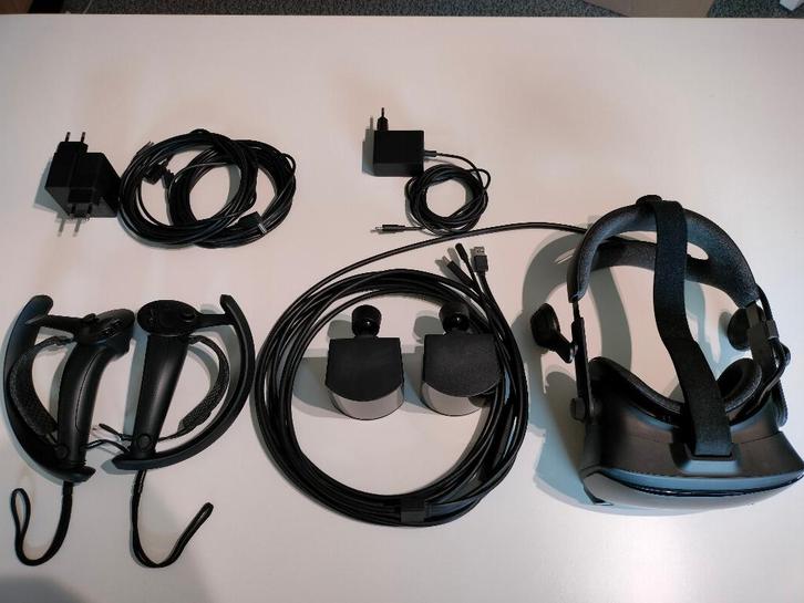 VR valve index headset met accessoires en ophangsysteem, Games en Spelcomputers, Virtual Reality, Gebruikt, Pc, VR-bril, Ophalen