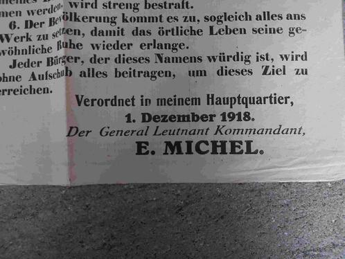 Duitsland Allemagne 1923 Armée Leger België Belgique Rijn, Verzamelen, Militaria | Algemeen, Landmacht, Foto of Poster, Verzenden