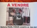Batterie Pearl forum, Musique & Instruments, Enlèvement, Comme neuf, Pearl