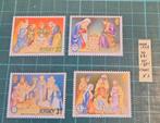 JERSE JAAR 1998 CHRISTMAS SG 881/884, Timbres & Monnaies, Timbres | Europe | Royaume-Uni, Envoi, Non oblitéré