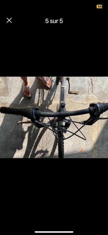 Vélo 24 pouces Matrix gris argent, 24 pouces, Matrix, Comme neuf, Enlèvement