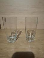 Lot de 2 verres, Ophalen of Verzenden, Waterglas