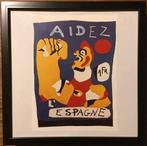 Miro - Reproduction 'Aidez Espagne' (1937), Enlèvement ou Envoi