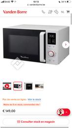 MOULINEX MO25ECWH magnetronoven, Oven, Zo goed als nieuw