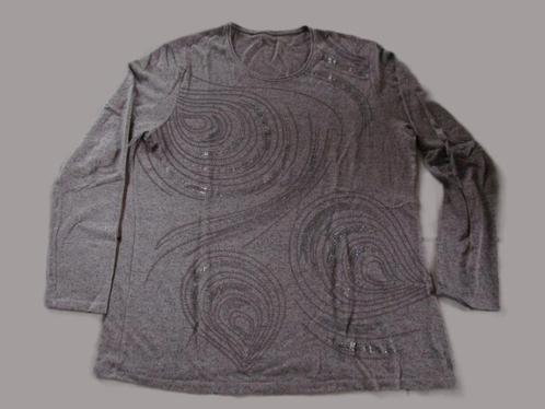 Blouse lichte damestrui Textil Karntner - maat XL, Kleding | Dames, Blouses en Tunieken, Gedragen, Maat 46/48 (XL) of groter, Bruin