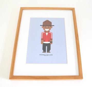 Image republic - Pharrell Williams kader - Wanddecoratie  beschikbaar voor biedingen