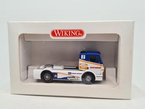 Mercedes Rallye Truck Hegmann - Wiking 1/87, Hobby en Vrije tijd, Modelauto's | 1:87, Zo goed als nieuw, Bus of Vrachtwagen, Wiking