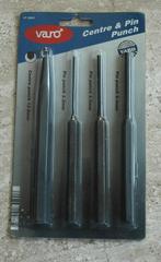 Nieuw 4-delig Varo Centre & Pin Punch set, Ophalen of Verzenden, Nieuw