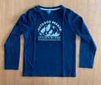 T-shirt bleu marine à longues manches Montagne - 8 ans - 2,5, Comme neuf, Chemise ou À manches longues, Garçon, KIABI