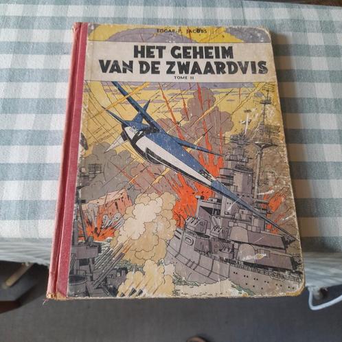 Blake en Mortimer Het geheim van de zwaardvis eerste druk, Boeken, Stripverhalen, Zo goed als nieuw, Ophalen of Verzenden