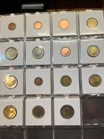 De eerste 15 euromunten van België, Postzegels en Munten, Ophalen of Verzenden, België, 1 euro