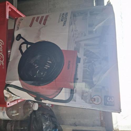 Warmeluchtblazer / industrial heater Eurom EK Round 3000W, Doe-het-zelf en Bouw, Verwarming en Radiatoren, Zo goed als nieuw, Kachel