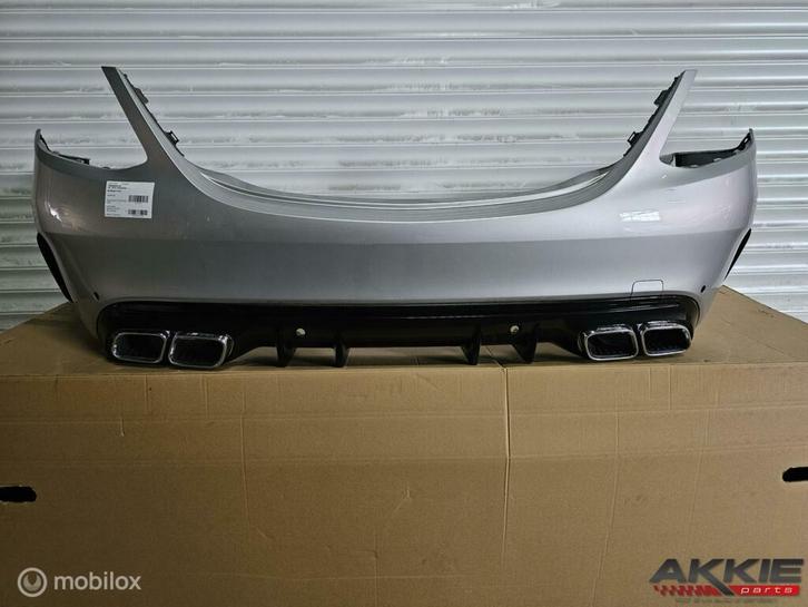 Mercedes C63 achterbumper FACELIFT W205 A2058853304, Auto-onderdelen, Carrosserie, Bumper, Achter, Gebruikt, Ophalen of Verzenden