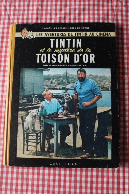 TINTIN et le mystçre de la toison d"or /1962 + 1 gesign.FOTO, Boeken, Stripverhalen, Gelezen, Eén stripboek, Ophalen of Verzenden