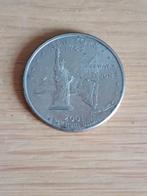 NEW YORK 1/4 Dollar 2001 P - USA, Ophalen of Verzenden, Noord-Amerika, Losse munt