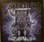 Metallica - Fight metal with metal - vinyl 3Lps red, Comme neuf, Envoi