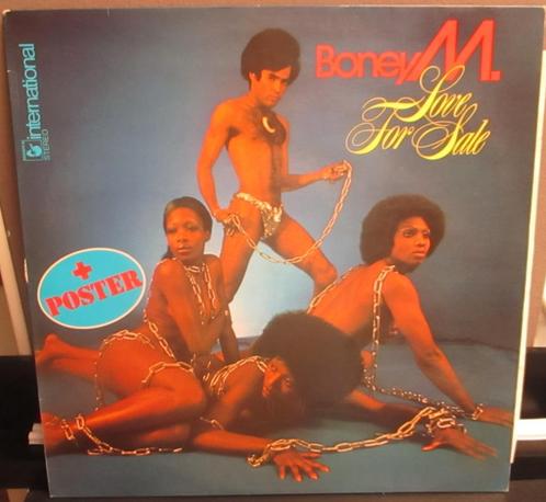 Boney M. - Love For Sale LP Album 1977 Disco / Funk / Soul, CD & DVD, Vinyles | Autres Vinyles, Comme neuf, Autres formats, Enlèvement ou Envoi