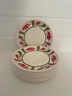 8 gebaksbordjes 19 cm diameter - Biltons chilli and radish, Enlèvement ou Envoi