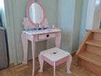 Houten schminktafel met stoeltje en accesoires, Kinderen en Baby's, Ophalen, Gebruikt