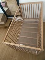 SNIGLAR Babybed, beukenhout, 60x120 cm (Ikea), Kinderen en Baby's, Babywiegjes en Ledikanten, Ophalen, Zo goed als nieuw, Ledikant