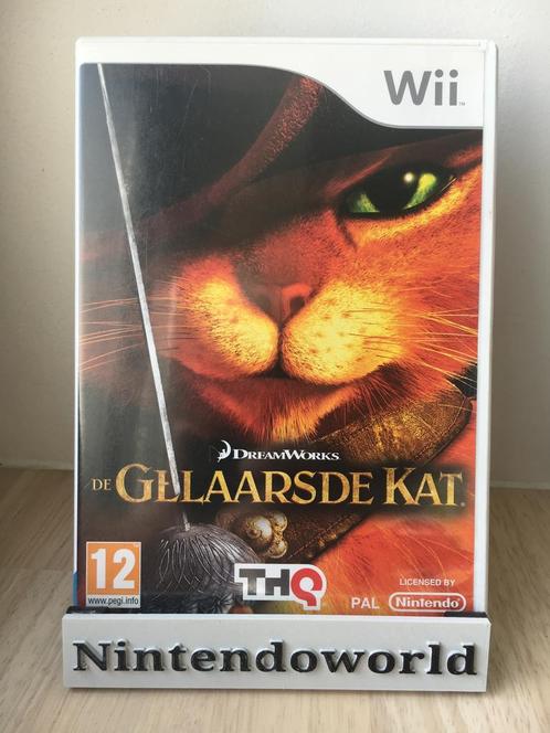 De Gelaarsde Kat (Wii), Games en Spelcomputers, Games | Nintendo Wii, Zo goed als nieuw, Ophalen of Verzenden