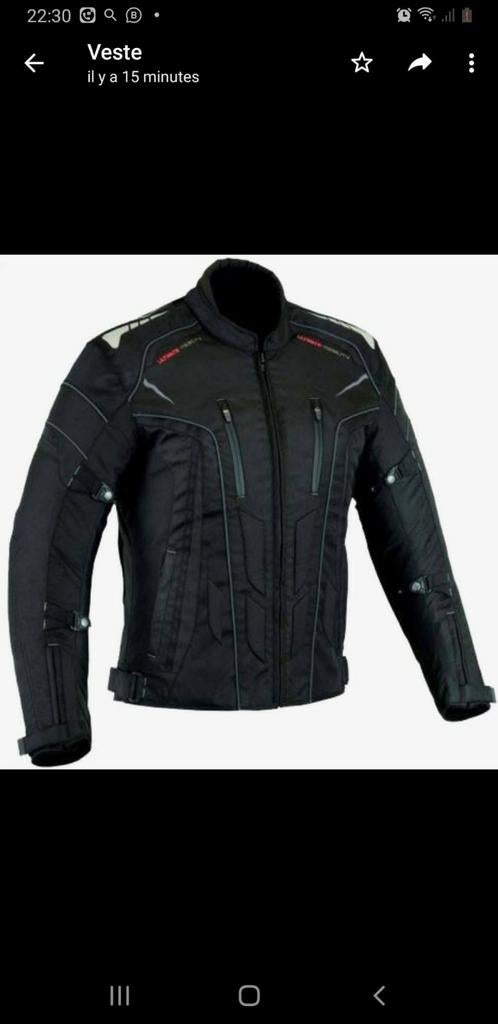Nieuwe beschermende 600D motorjas van cordura textiel, Motoren, Kleding | Motorkleding, Jas | textiel, Nieuw met kaartje, Verzenden
