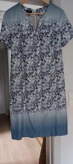 Dameskleed, Blauw, Acent, Nieuw, Ophalen