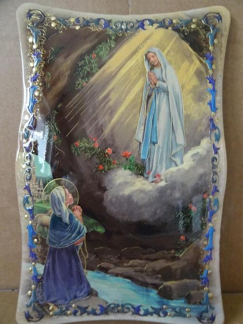 Emaille icoon Maria geëmailleerd icoon Maria 15x23cm nieuw, Verzamelen, Religie, Nieuw, Christendom | Katholiek, Overige typen