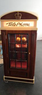 Retro telefooncel radio en cassette, Ophalen, Radio