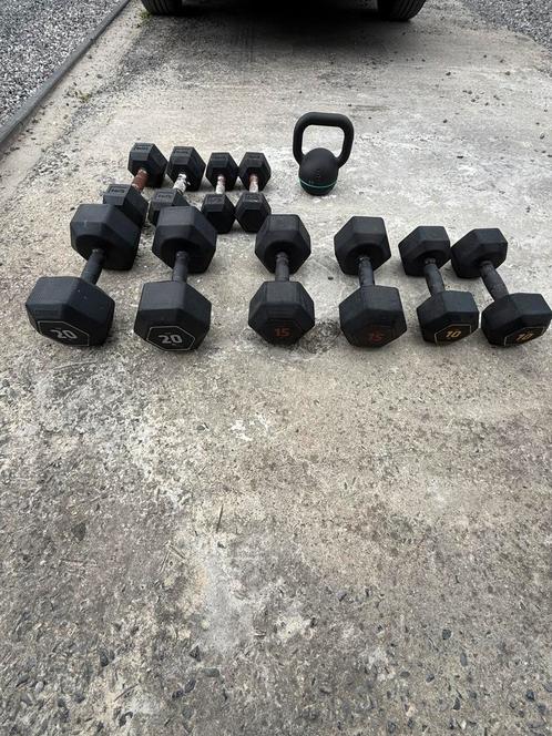 Complete Dumbbell sets & Kettlebell, Sport en Fitness, Fitnessmaterialen, Gebruikt, Kettlebell, Ophalen