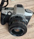 Minolta Dynax 5 met 35-70mm beercan lens, Ophalen of Verzenden, Zo goed als nieuw, Minolta