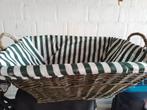 Grote Rieten manden bekleed 2 stuks, Huis en Inrichting, Ophalen, Zo goed als nieuw