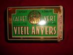 oud-Antwerpen Tabalux-Antwerpen  Veieil-Anvers cachet vert, Verzamelen, Ophalen of Verzenden, Gebruikt, Overige, Overige merken