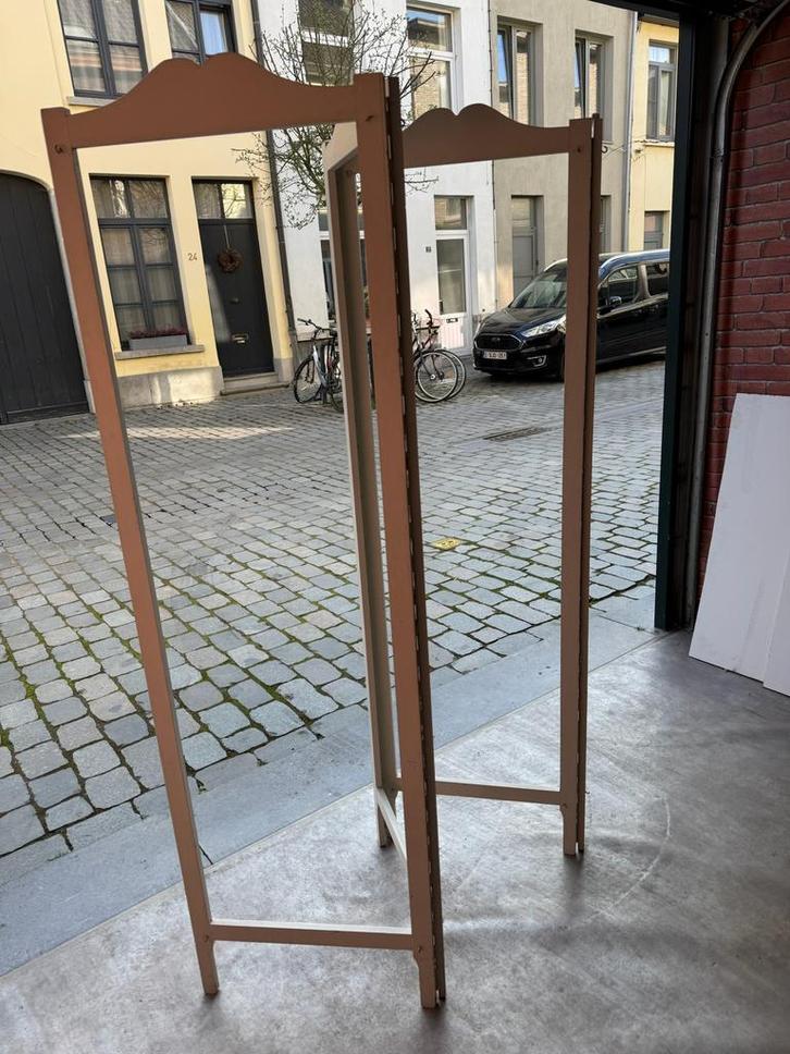 Mooie vol houten licht gewicht kamerscherm uit 4 delen 45 €, Huis en Inrichting, Woonaccessoires | Kamerschermen, Zo goed als nieuw