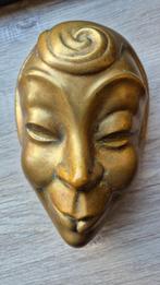 Aziatische Chinese Vintage Bronzen Hooft - Wandecoratie, Ophalen, Brons