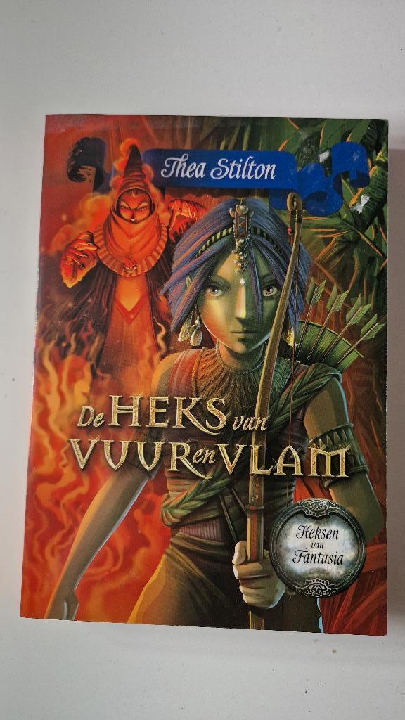 Thea Stilton - De Heks van Vuur en Vlam, Boeken, Kinderboeken | Jeugd | 10 tot 12 jaar, Zo goed als nieuw, Fictie, Ophalen of Verzenden