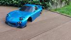 RC 1/10 Mazda RX7 kap met verlichting, Hobby en Vrije tijd, Zo goed als nieuw, Schaal 1:10, Auto onroad, Overige typen