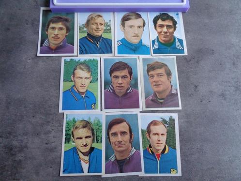 Voetbal ANDERLECHT prenten WORLD CUP MEXICO 70  anno 1970, Hobby en Vrije tijd, Stickers en Plaatjes, Zo goed als nieuw, Verzenden