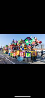 Praalwagen, Ophalen, Gebruikt