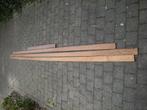 Plinten hardhout totaal ca. 9m, Ophalen, Overige materialen, Nieuw, 250 cm of meer