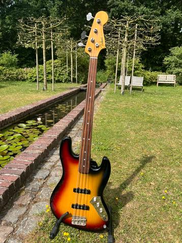 Tokai jazzbass fretless, spaghetti logo beschikbaar voor biedingen