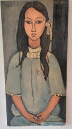 Reproductie Modigliani - Alice (hout), Ophalen