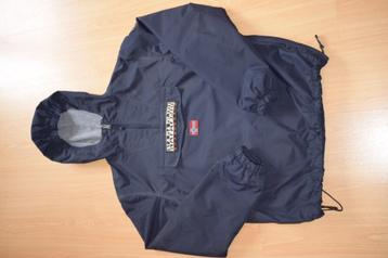 Napapijri Rainforest-jas donkerblauw, Comme neuf, Napapijri, Bleu, Enlèvement