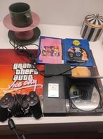 PlayStation 2 slim + games gta, Games en Spelcomputers, Spelcomputers | Overige, Ophalen of Verzenden, Zo goed als nieuw