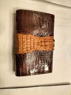 Vintage krokodillenleren portemonnee, Antiek en Kunst, Ophalen of Verzenden