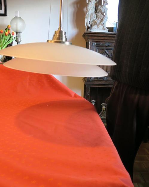 Lustre suspension, Huis en Inrichting, Lampen | Kroonluchters, Zo goed als nieuw, Glas, Ophalen of Verzenden