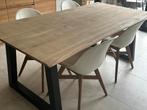 Eikentafel, Huis en Inrichting, Tafels | Eettafels, Ophalen, Modern/landelijk, Gebruikt, Eikenhout