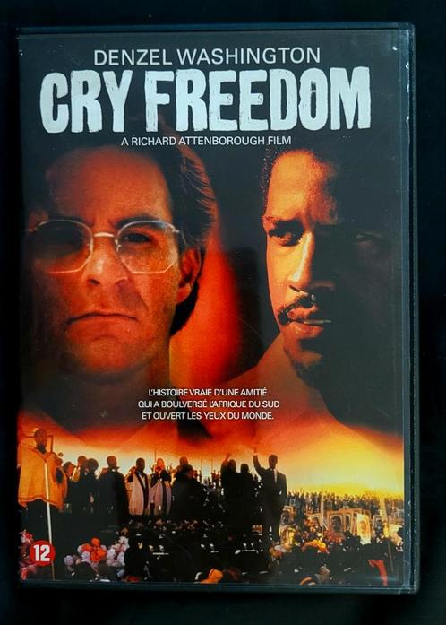 DVD du film Cry Freedom - Denzel Washington, CD & DVD, DVD | Drame, Utilisé, Enlèvement ou Envoi